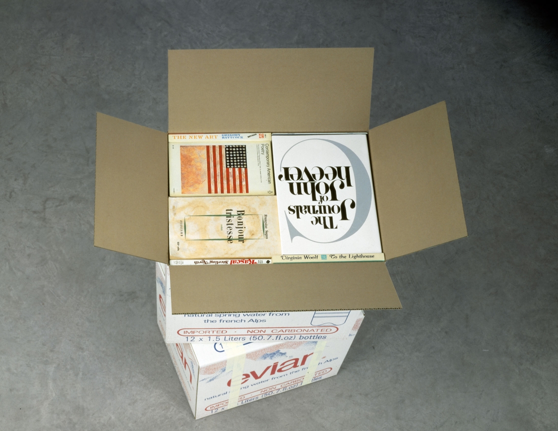 Steve Wolfe Untitled (Evian Cartons), 1993 