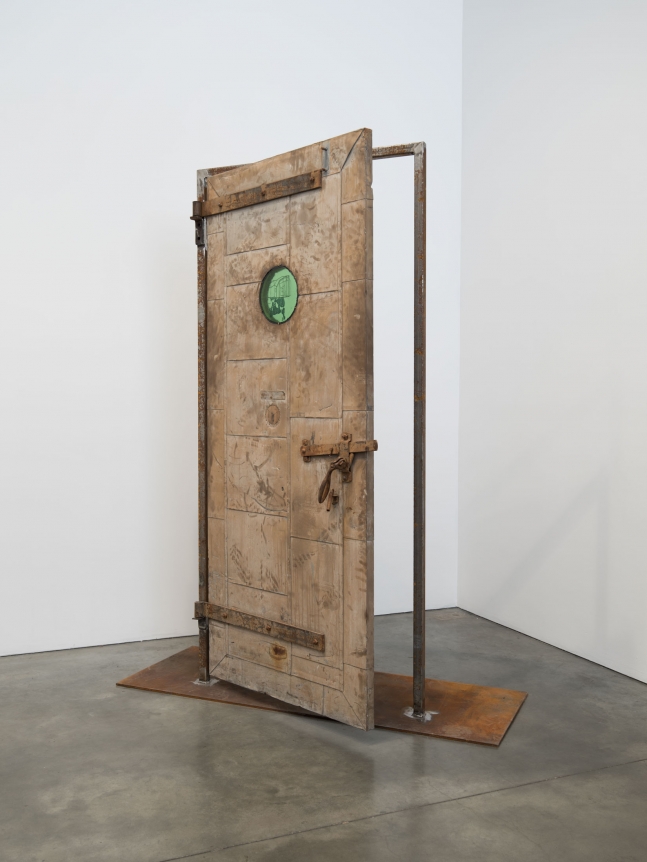 Oscar Tuazon, Fire Door, 2018