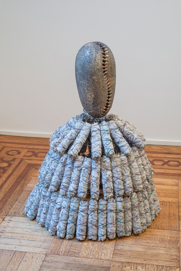 Simone Leigh, Cowrie (Sage), 2015