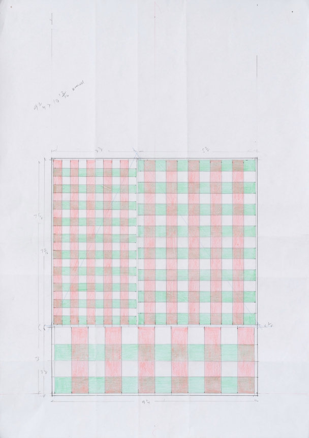 Richard Rezac Pattern Study for Chigi, Pamphili, 2019