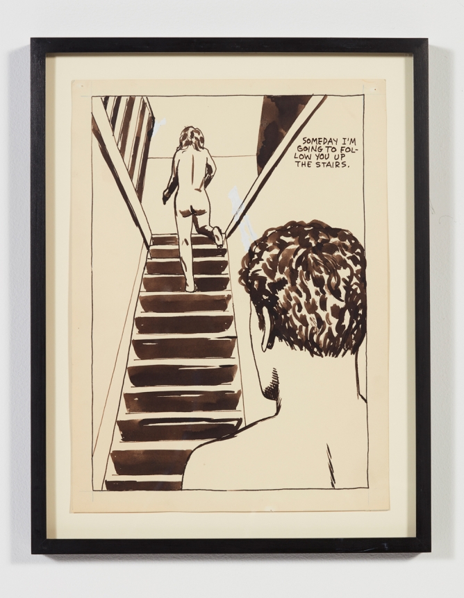 Raymond Pettibon, No Title (Someday I’m Going…), 1984