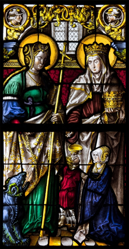 Saints Margaret and Elizabeth presenting a female donor, c. 1525–30