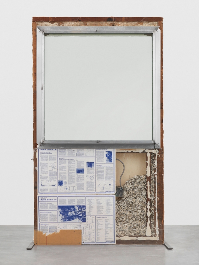 Oscar Tuazon, WALK THROUGH WALLS (I Don't Wanna Be Known), 2017