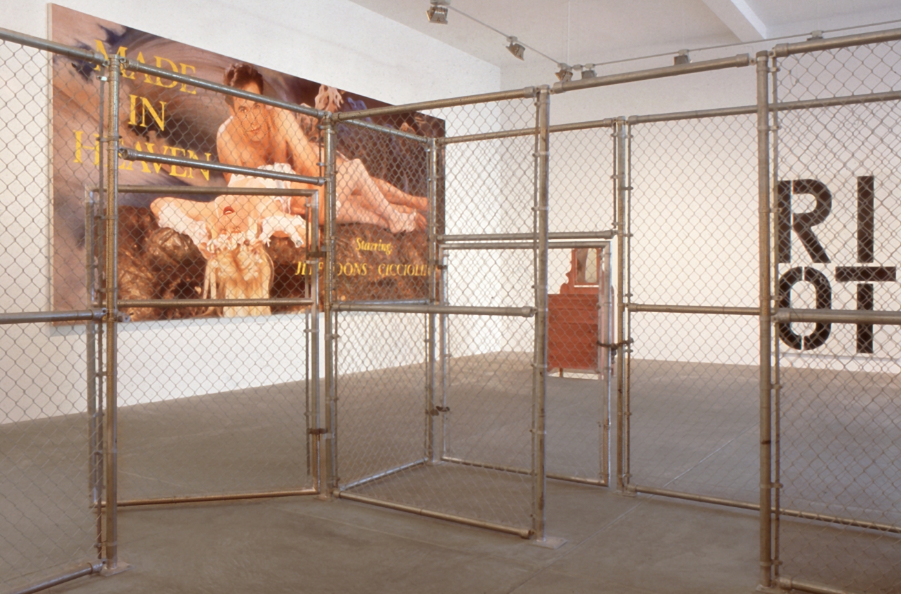Larry Clark, Robert Gober, Mike Kelley, Jeff Koons, Cady Noland, Richard Prince, Cindy Sherman and Christopher Wool, Installation view
