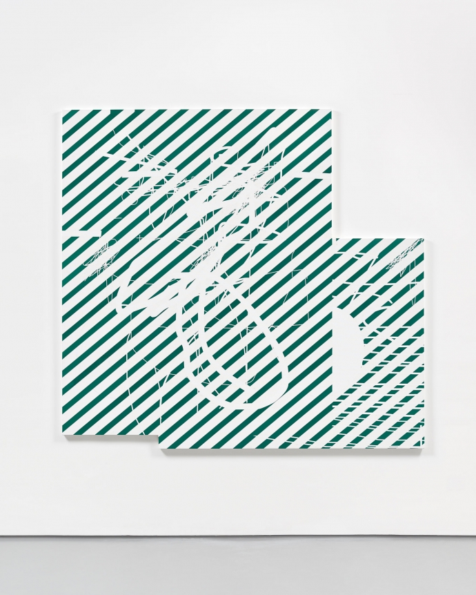 Jeff Elrod Untitled (green screen), 2014 