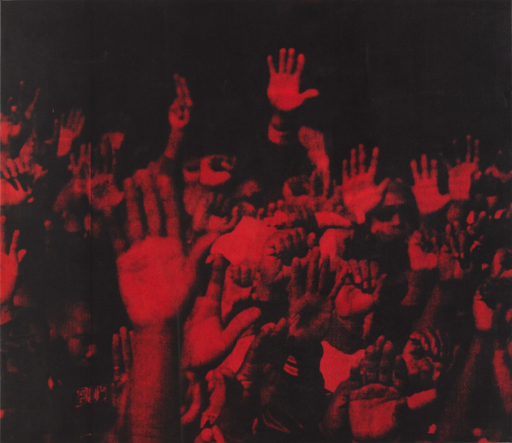 Glenn Ligon Red Hands II, 1996 