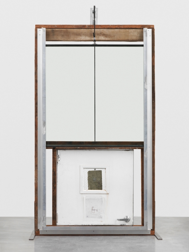 Oscar Tuazon, WALK THROUGH WALLS (The Easy Way is Hard Enough), 2017