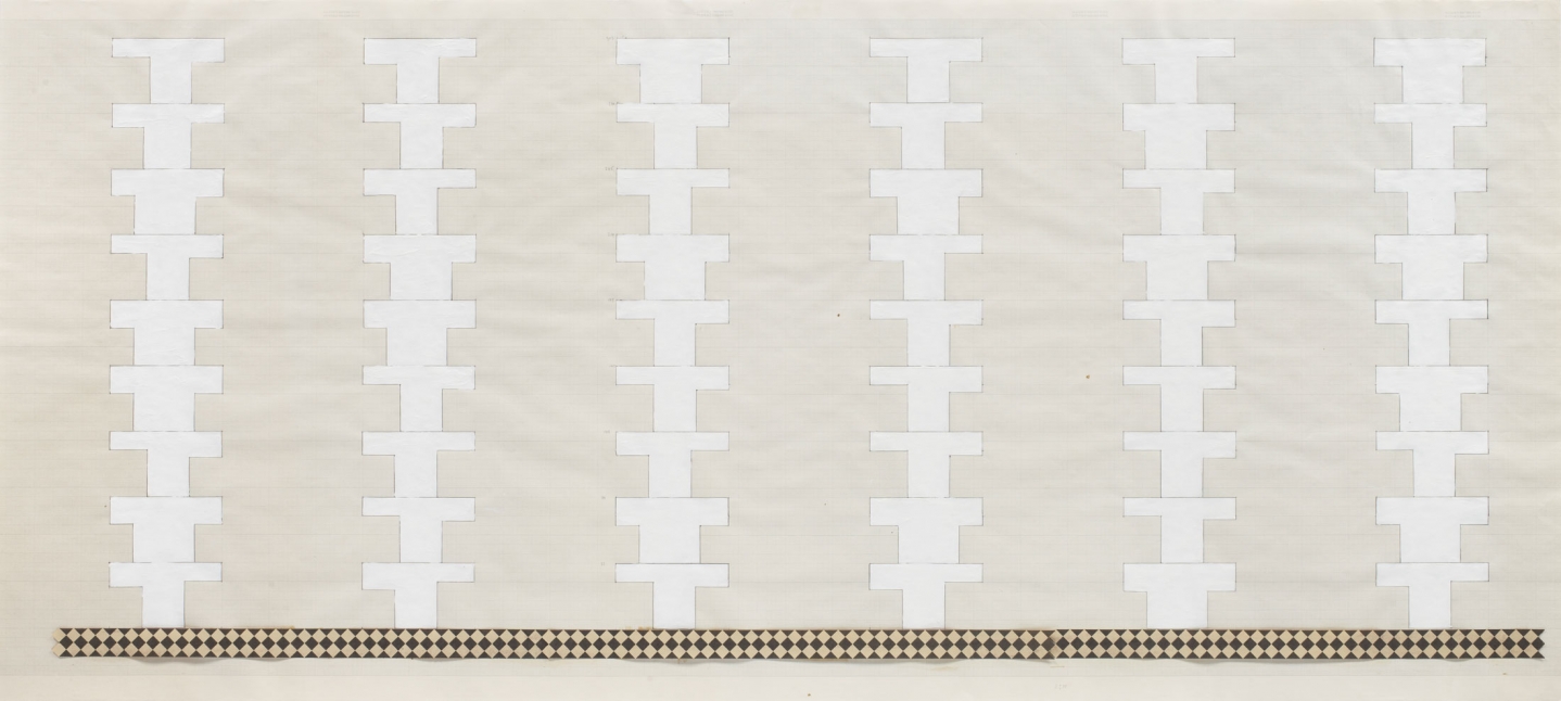 Rachel Whiteread Study for Book Corridor, 1997 