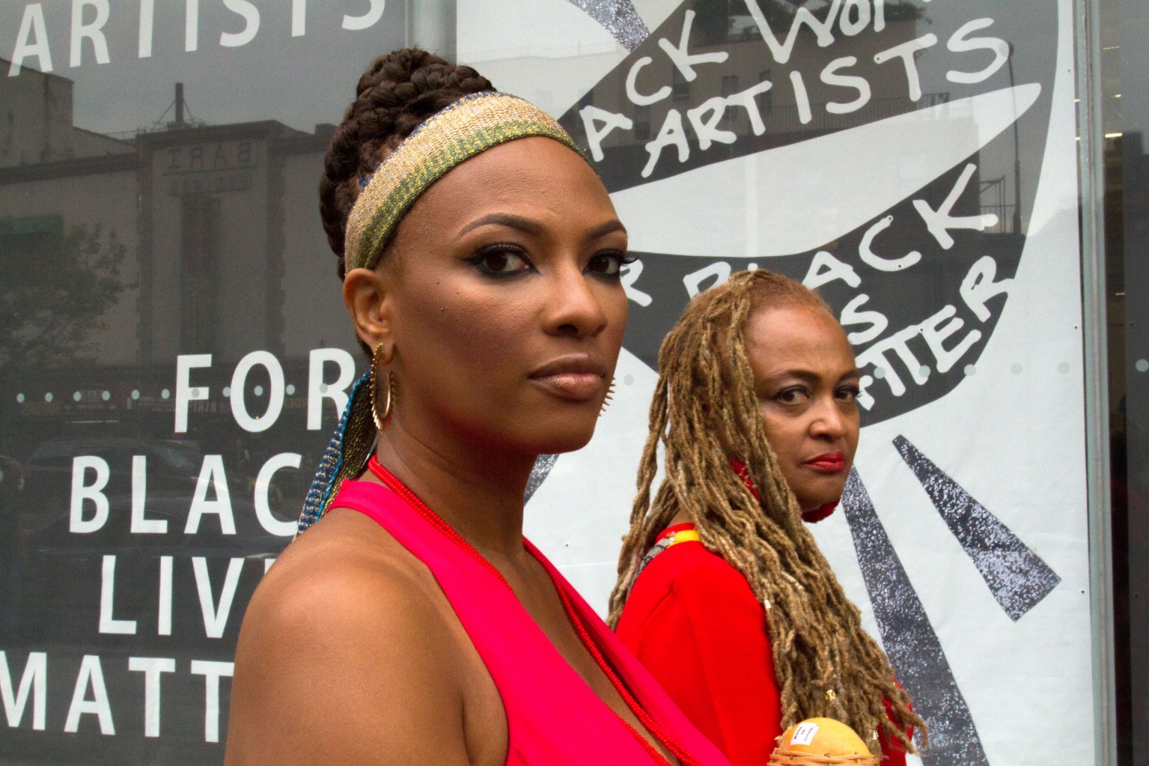 Black Women Artists for Black Lives Matter, Documentation from September 1, 2016 event at New Museum, New York, NY