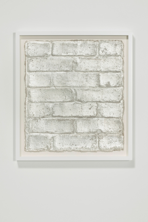 Rachel Whiteread, Untitled (Silver Leaf), 2015 