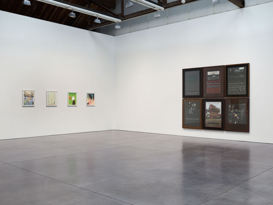 Prints and Editions Installation view January 25 – February 23, 2019 Luhring Augustine, New York Pictured from left: Sanya Kantarovsky, Reinhard Mucha
