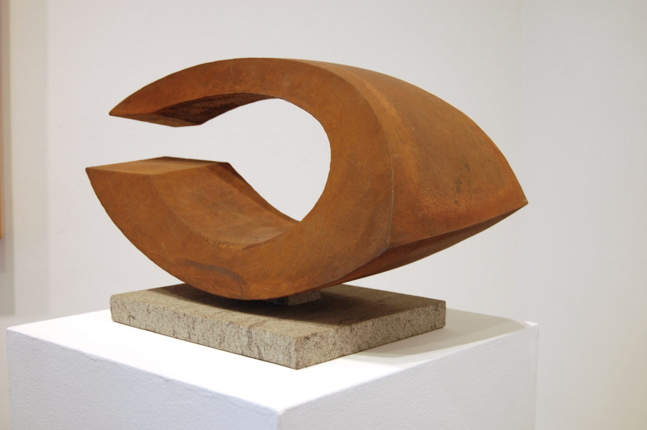 Beverly Pepper, Horizontal Twist Version I, Steel Sculpture