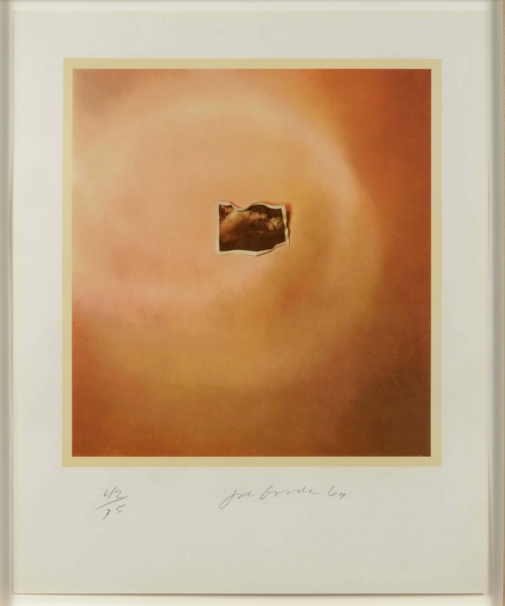 Joe Goode, Photo Cloud (Orange), Lithograph