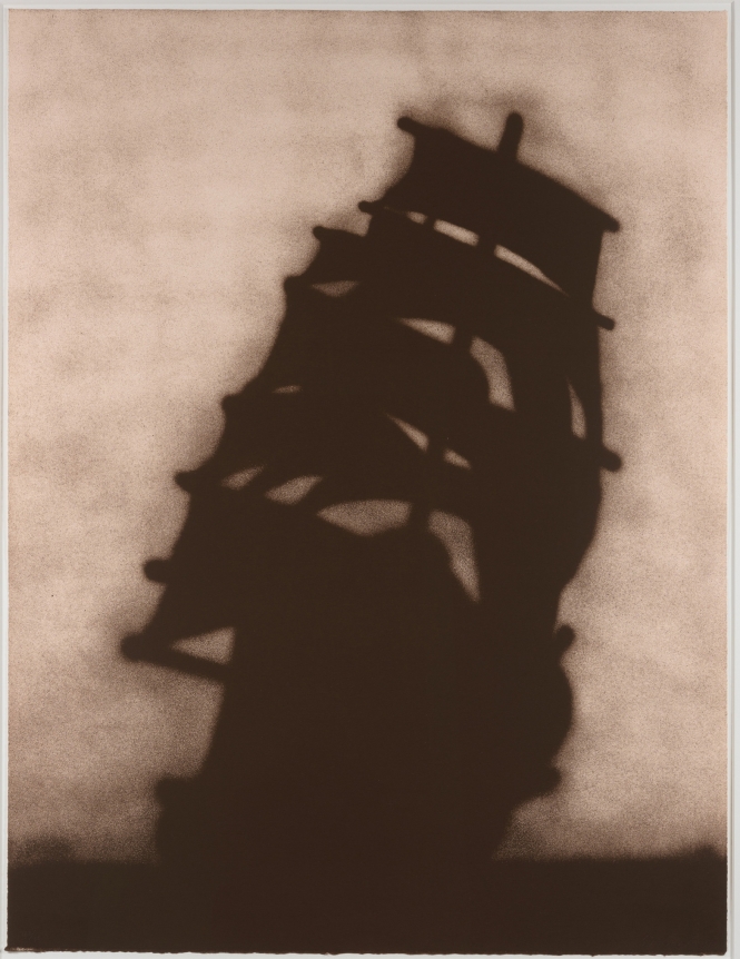 Ed Ruscha, Ship 1986, Signed Lithograph