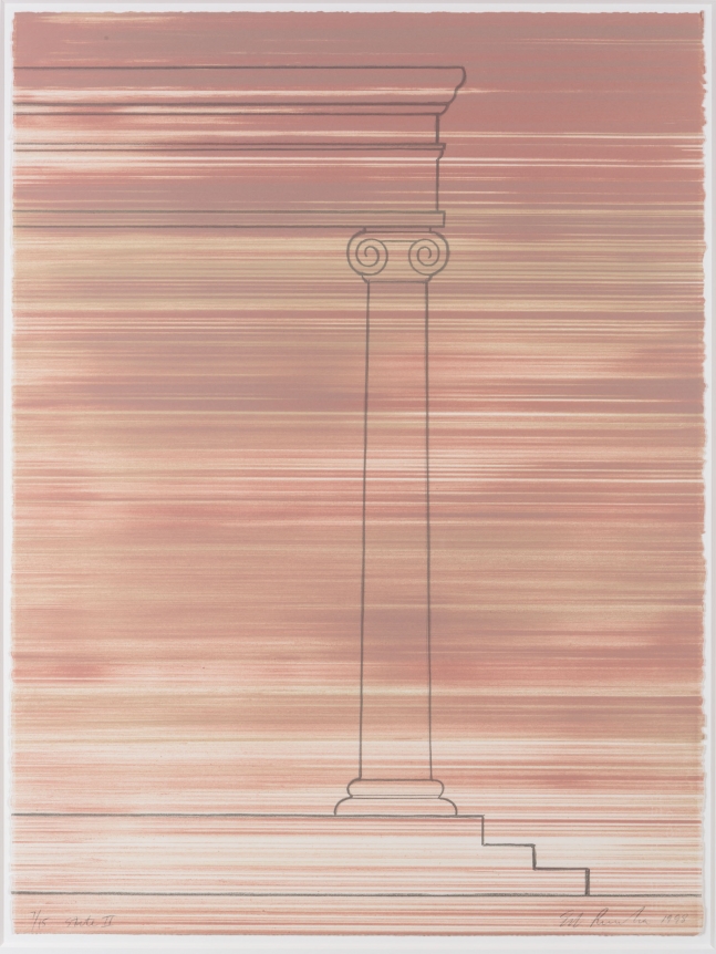 Ed Ruscha, Roadrunner State I 1998, Signed Lithograph