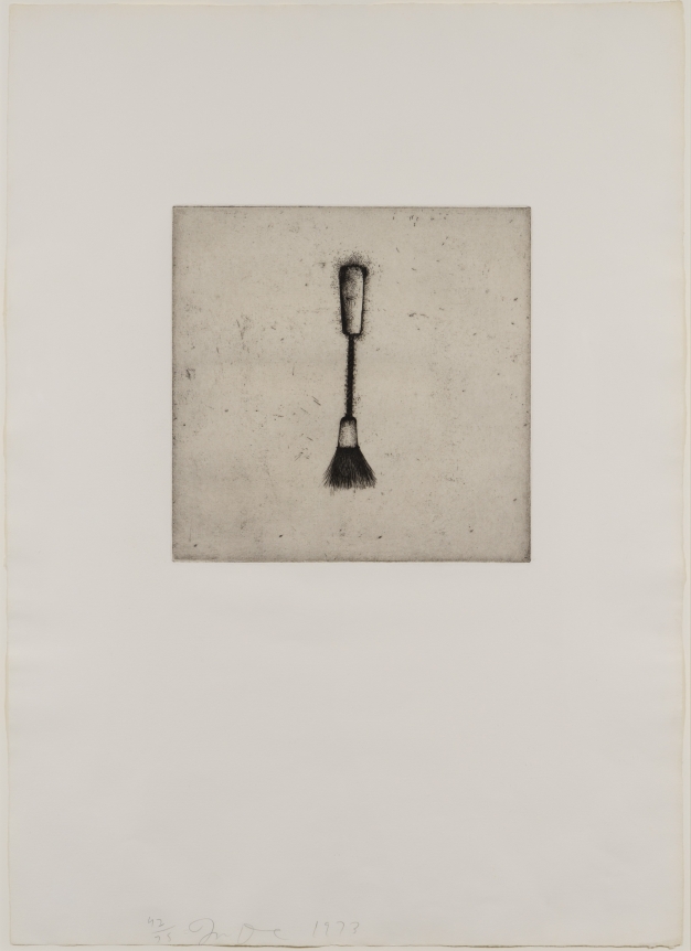 Jim Dine, Four German Brushes