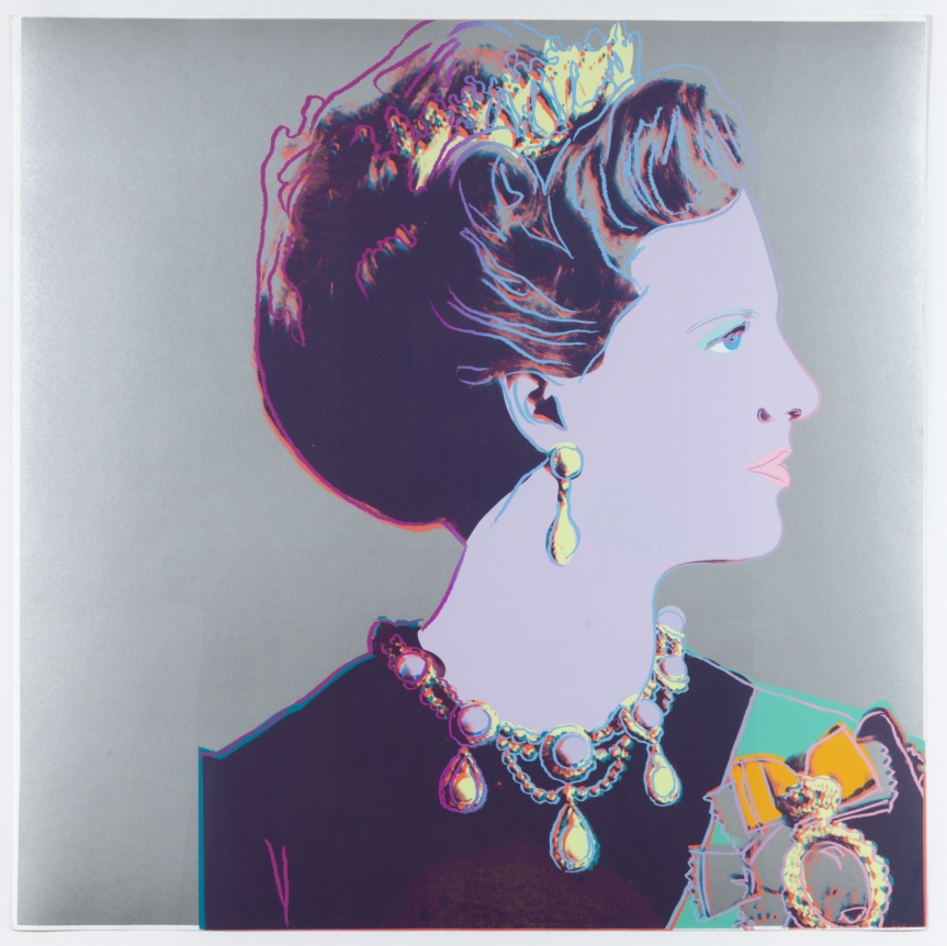 Andy Warhol, Queen Margrethe II of Denmark, from the Reigning Queens