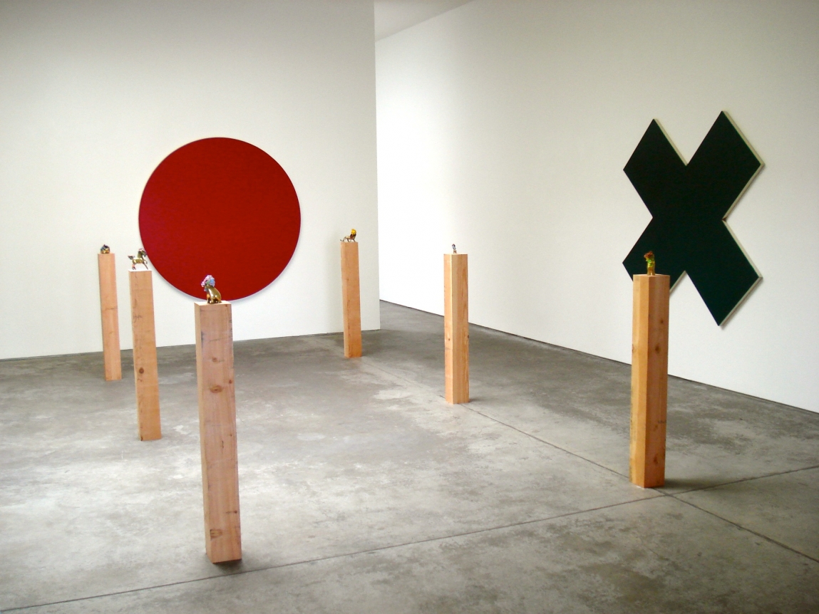 Olivier Mosset, Thom Merrick, Christopher Grimes Gallery