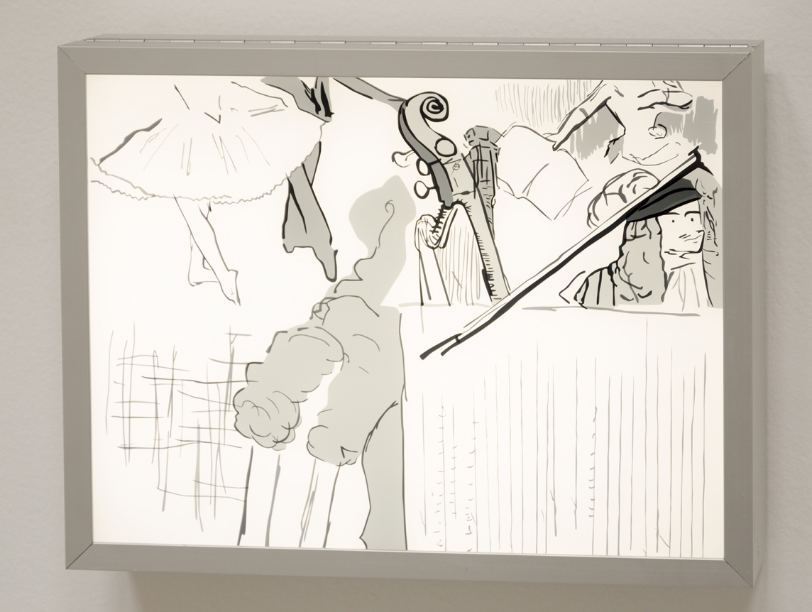 Program for an Artistic Soiree II, Kota Ezawa, Christopher Grimes Gallery