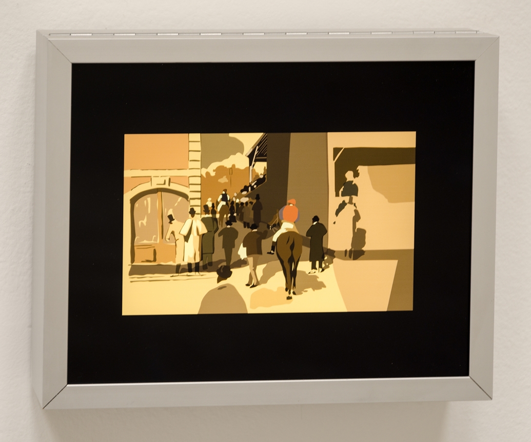 La Sortie du Pesage, Kota Ezawa, Christopher Grimes Gallery