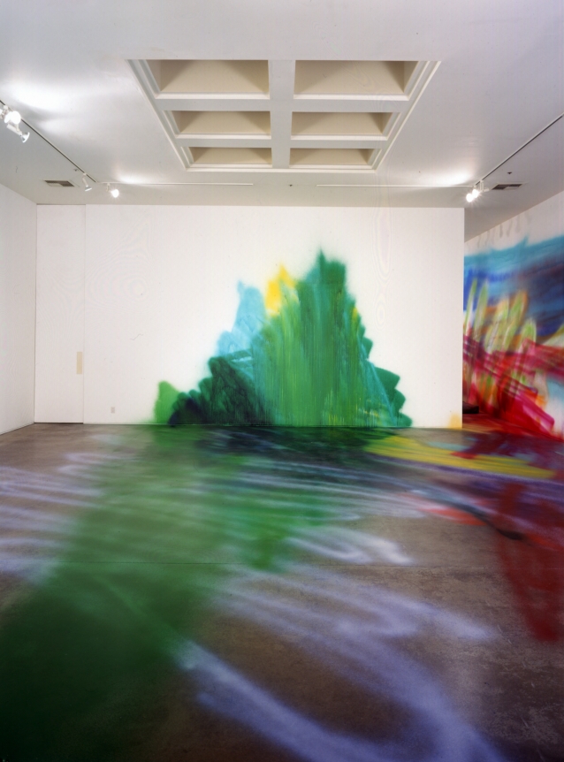 Katharina Grosse, Christopher Grimes Gallery