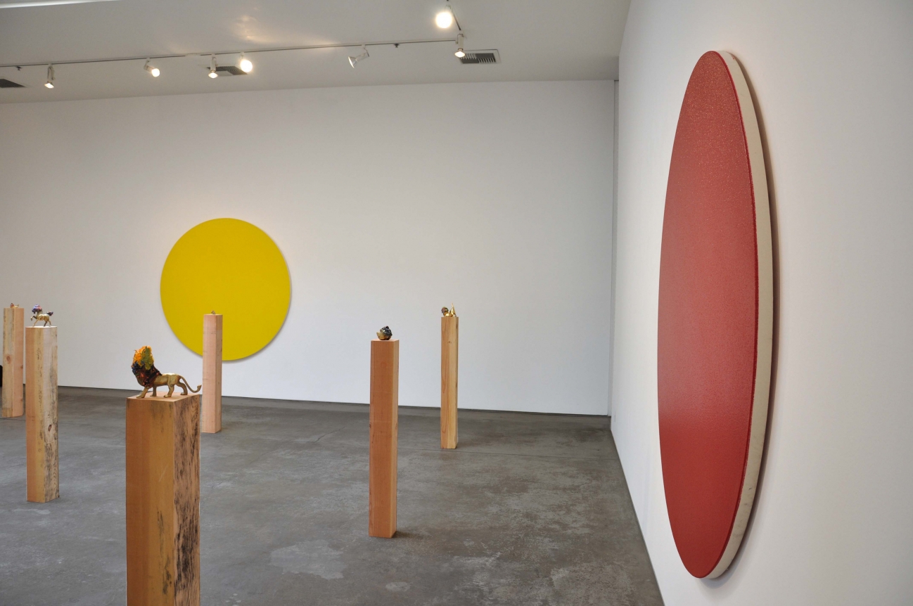 Olivier Mosset, Thom Merrick, Christopher Grimes Gallery