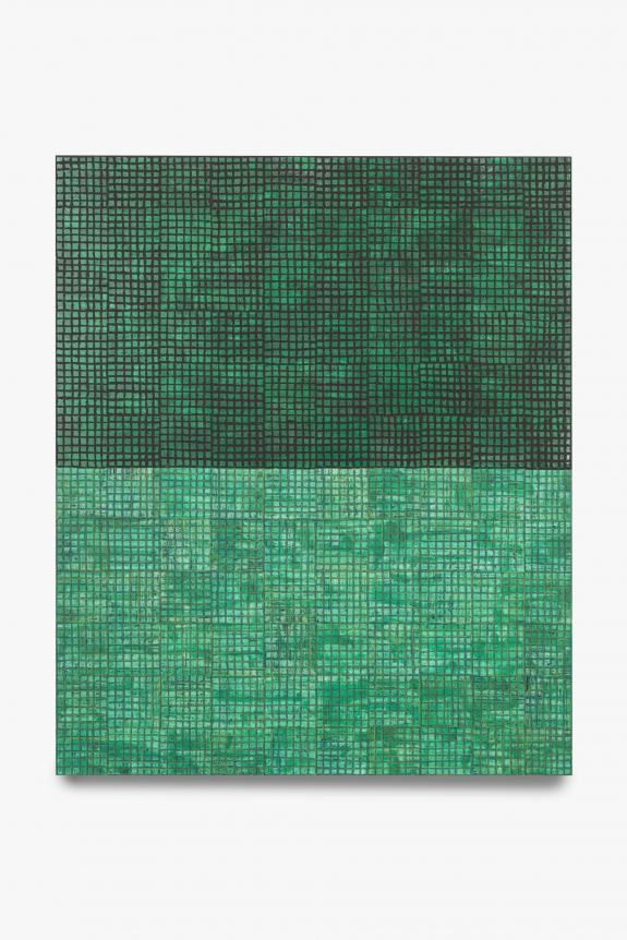 McArthur Binion , dna:study, 2019
