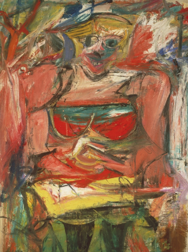 Willem de Kooning Woman V Oil on canvas