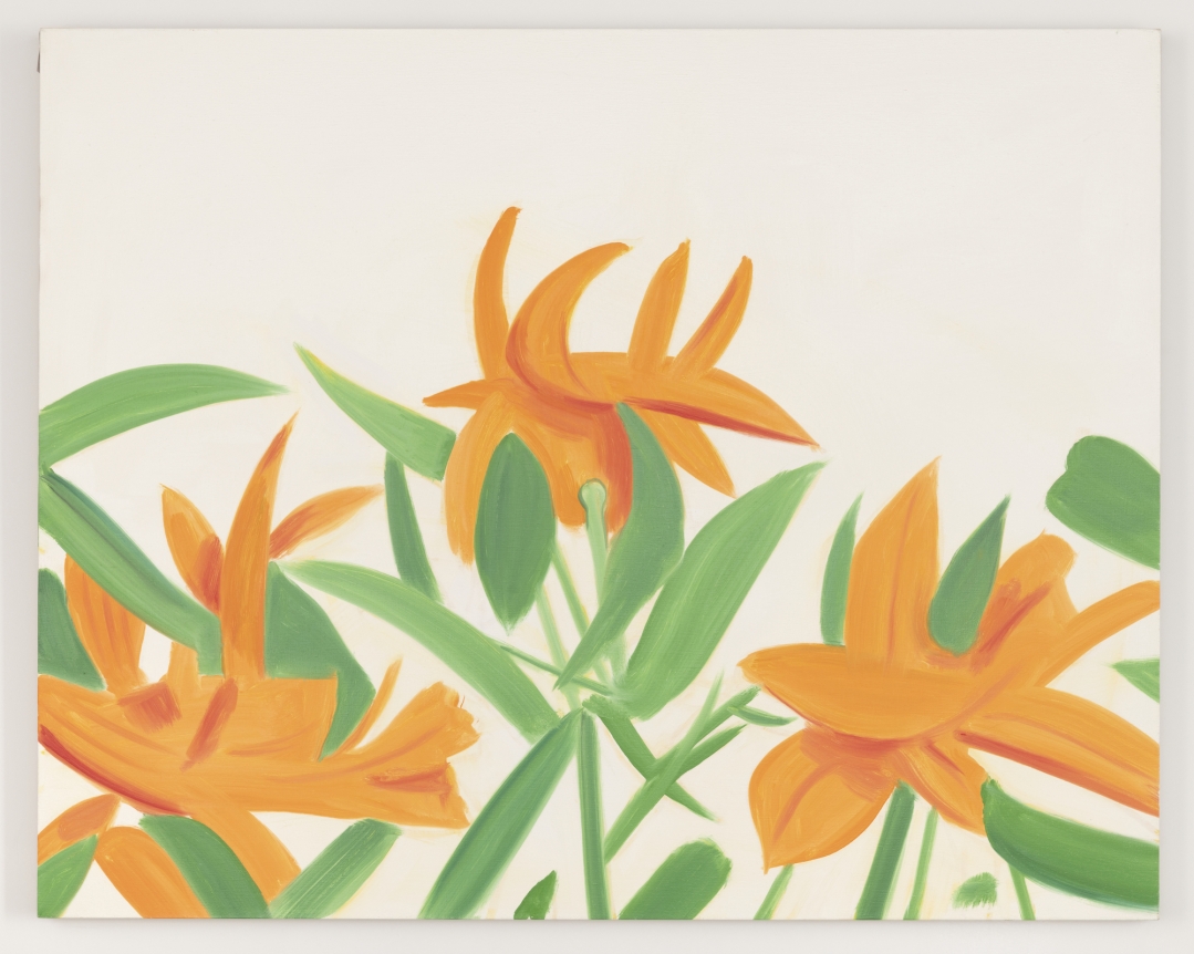 Alex Katz, Flowers, 2011