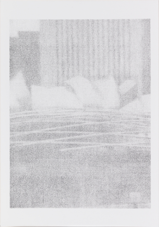Ewan Gibbs Chicago Music Pavillion Ink and graphite on paper