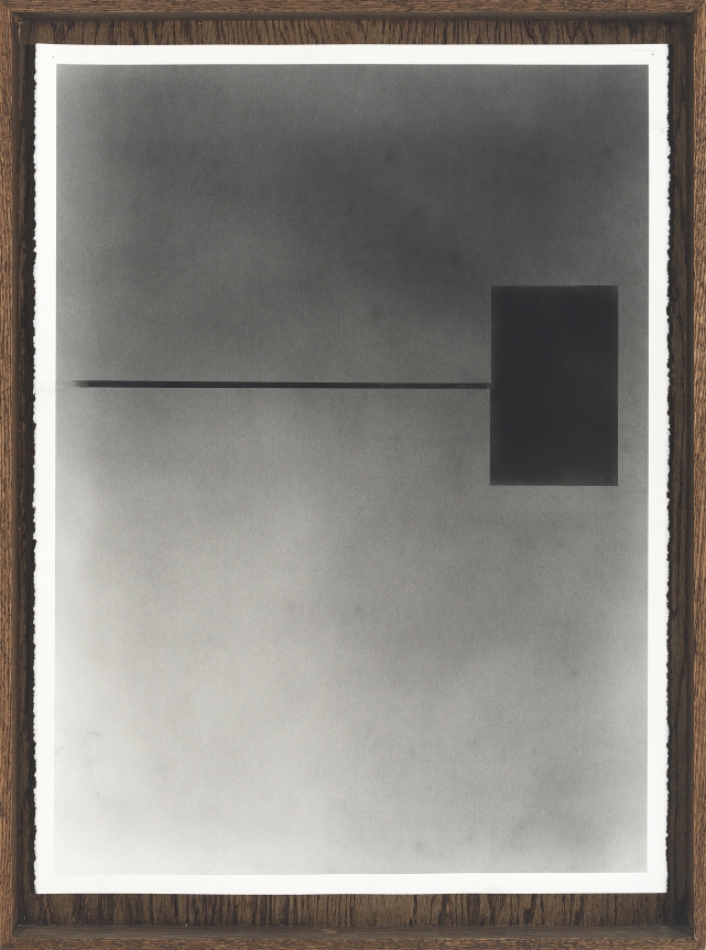 Nate Young Untitled Diagram #1, from Diagrams with My Father, 2014 Graphite on paper, artist frame