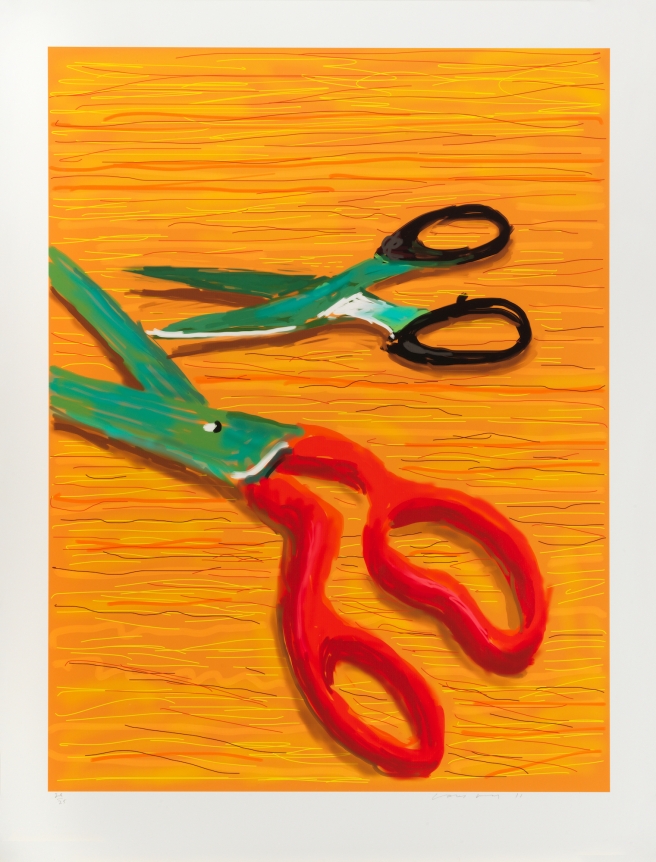 Hockney, Double Portrait, 2011