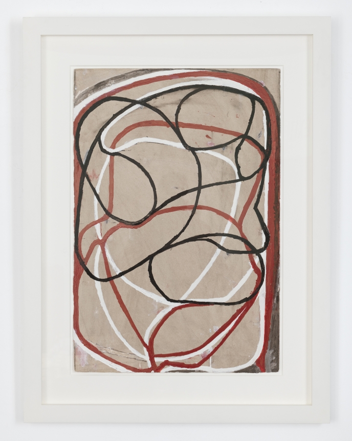 Brice Marden , Sepia Drawing II, 1991—2000