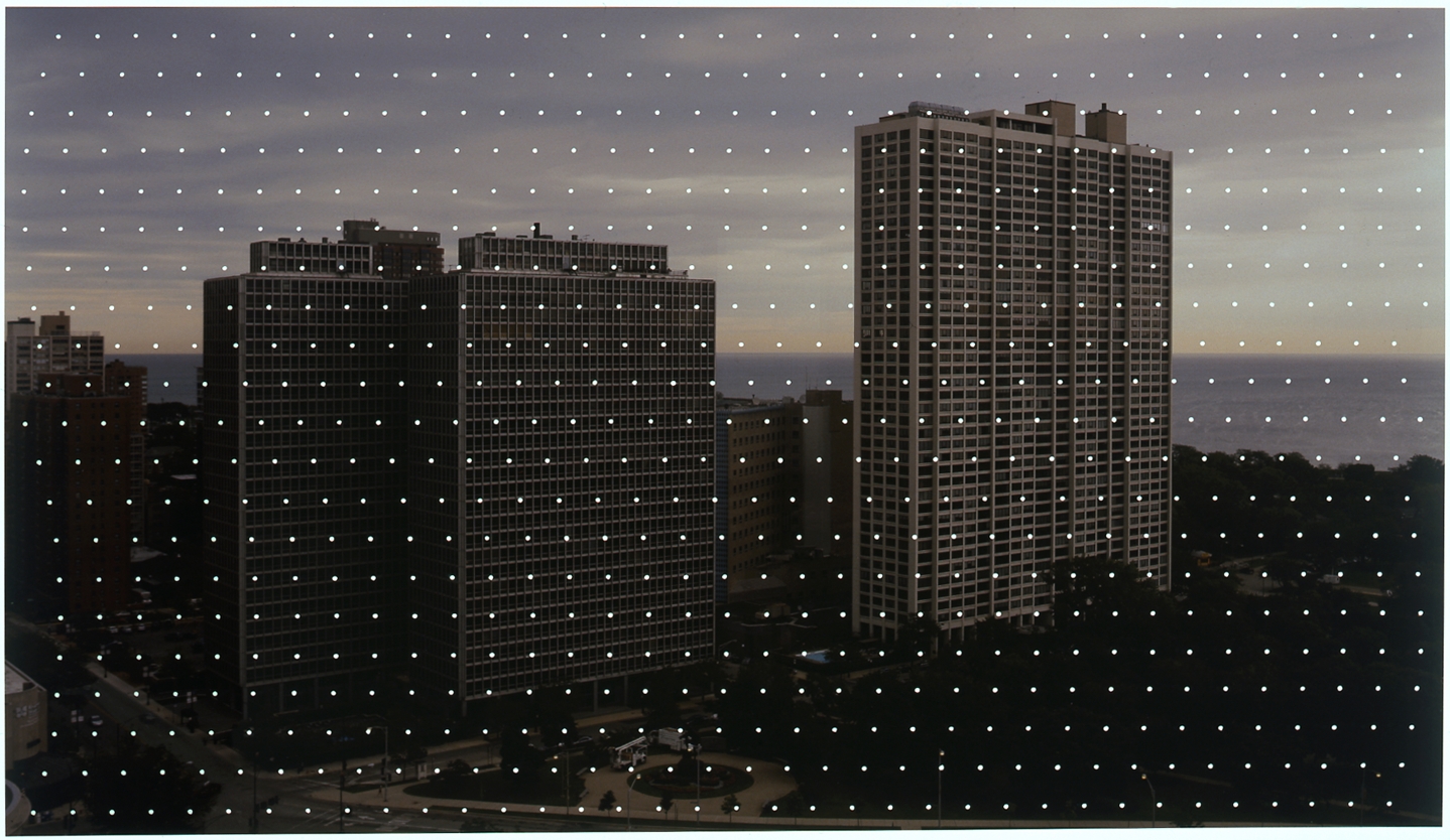 David Klamen Untitled 2008 Acrylic on archival pigment print
