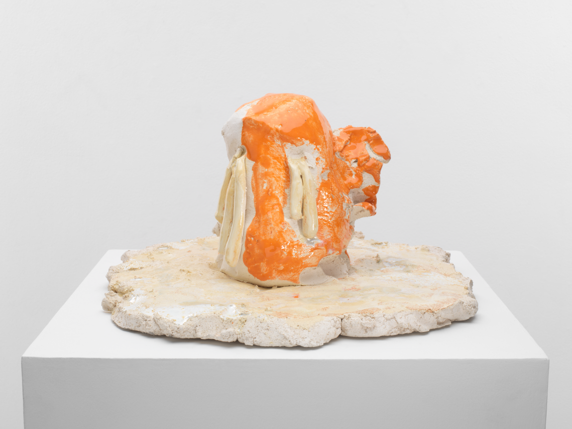 Kopf Weint, 2012, Glazed ceramic