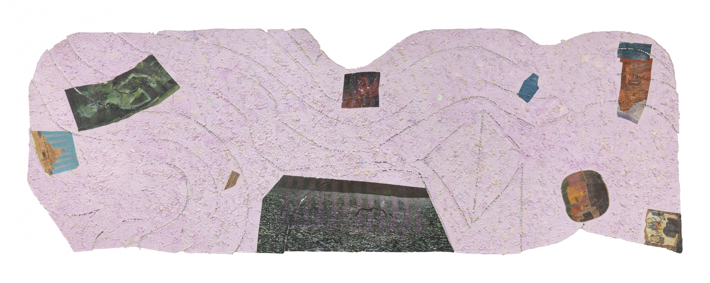 Autobiography: India (Shiva, Ganges), 1985, Mixed media on canvas