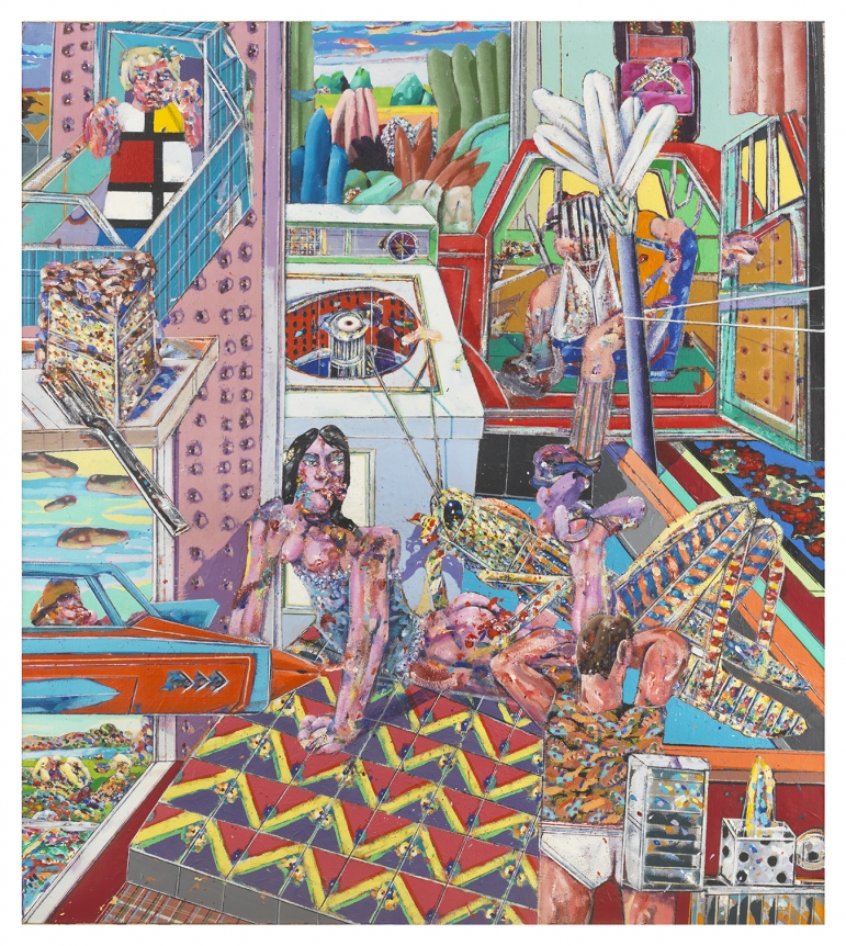 Barbara (Grasshopper), 1966–1967, Acrylic on canvas