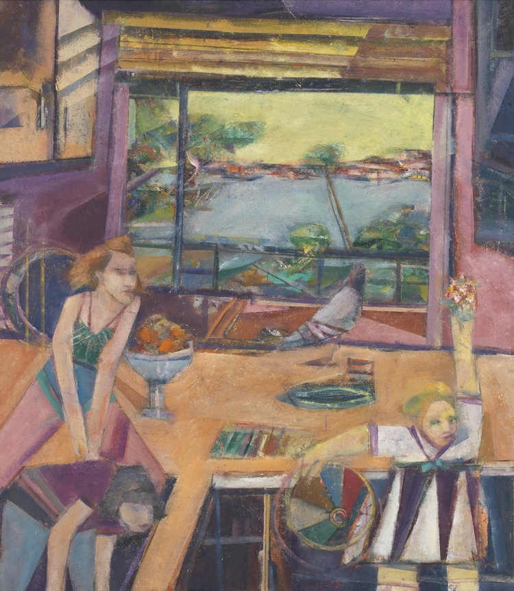 Untitled (Pigeon in a Kitchen), 1964, Oil on canvas