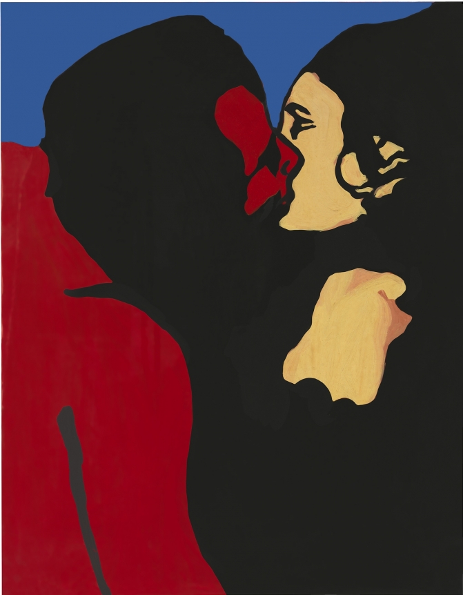 Rosalyn Drexler, Lorca Loves a Flower, 1963
