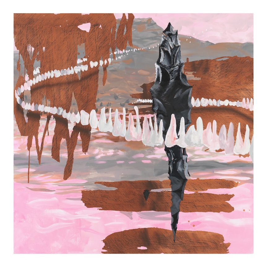 Abiquiu Lake, 2020, Oil on canvas