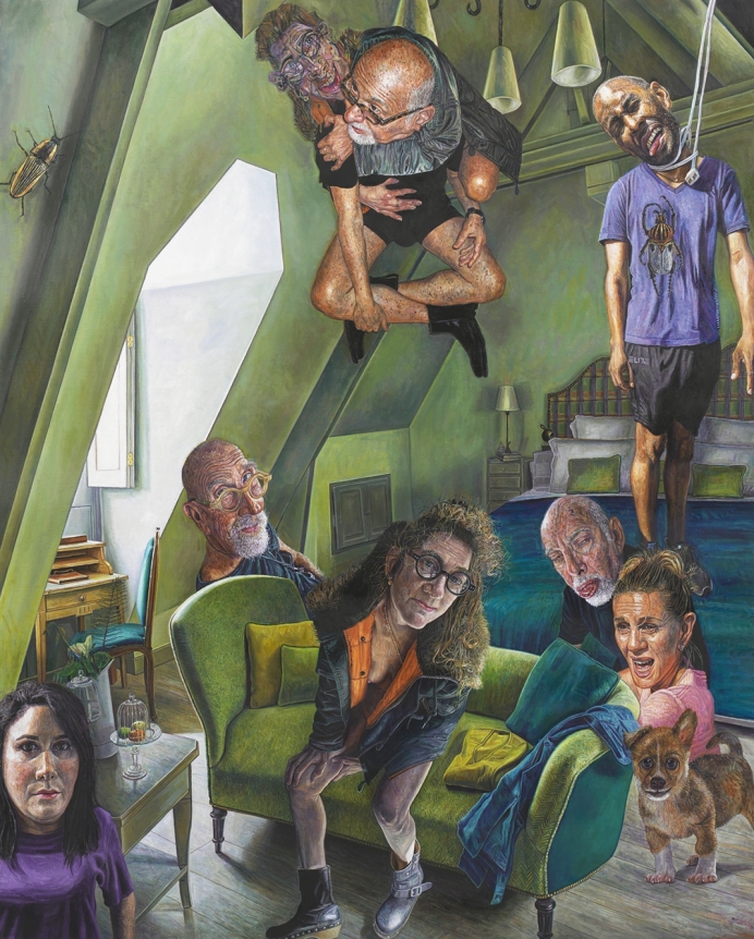 Untitled, 2017–2018, Oil on panel