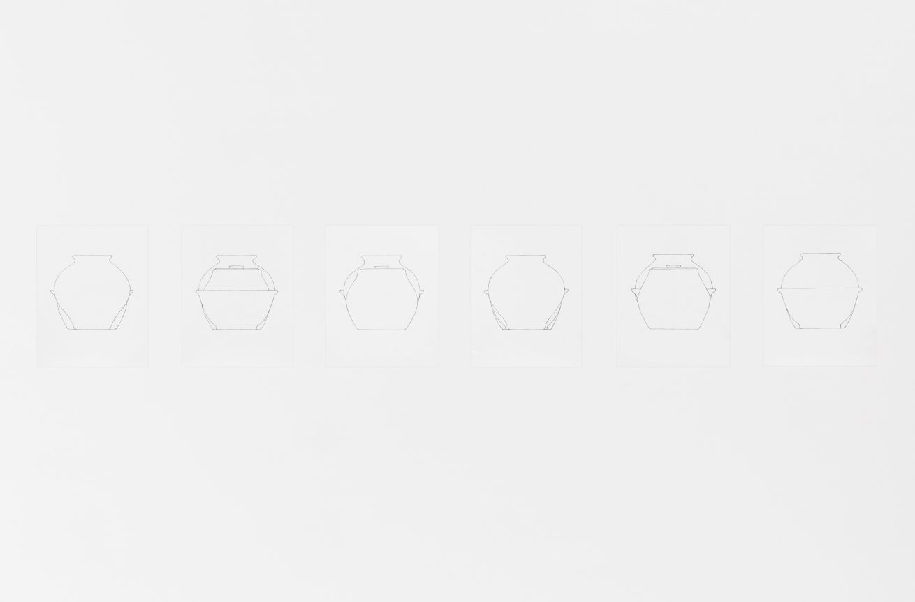 Untitled, 2016, Graphite on paper