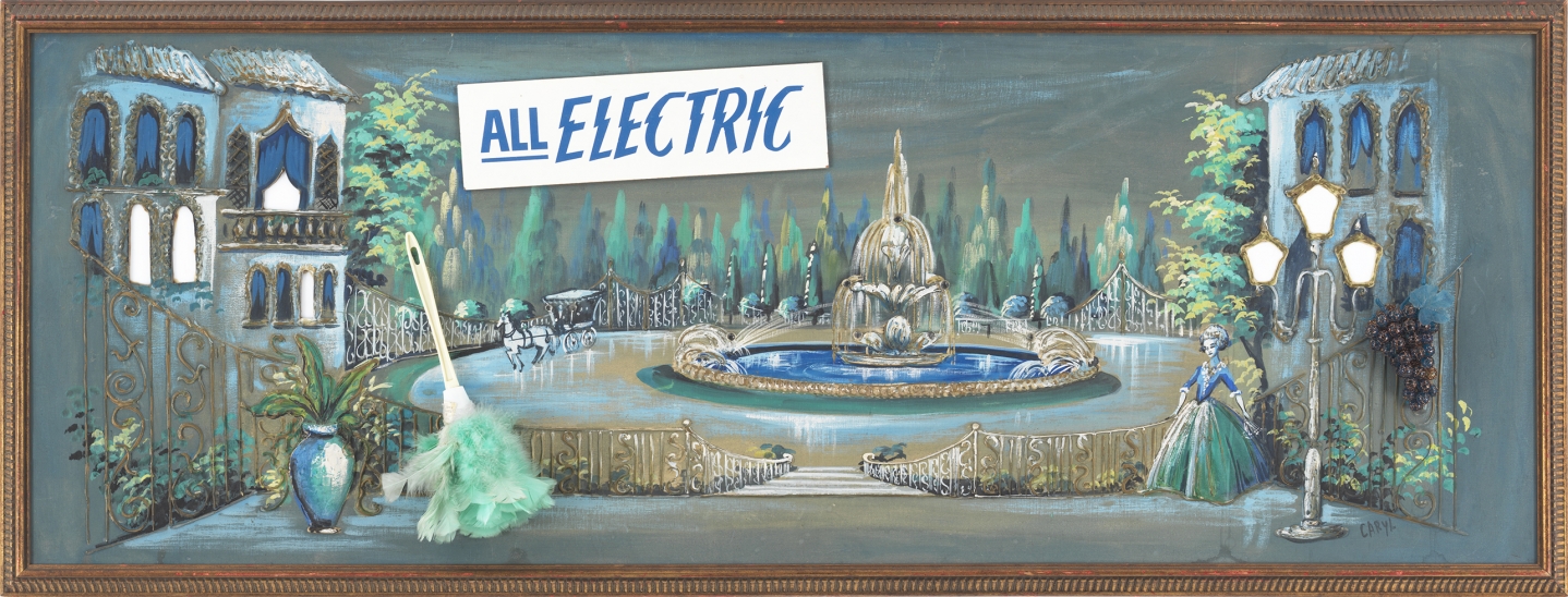 All Electric, 2016, Mixed media