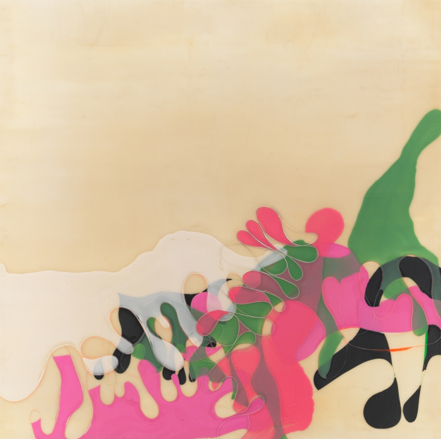 Easy for You to Say, 2011, Acrylic and polyurethane on panel