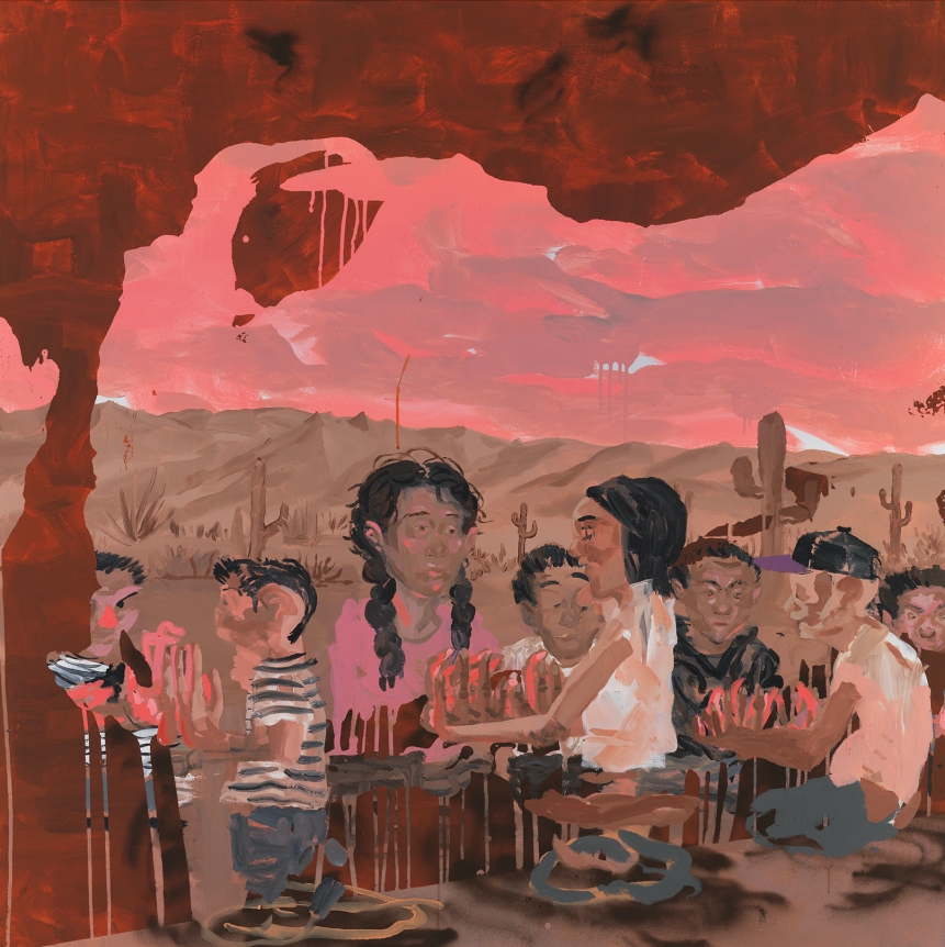 Children, 2020 Acrylic on canvas