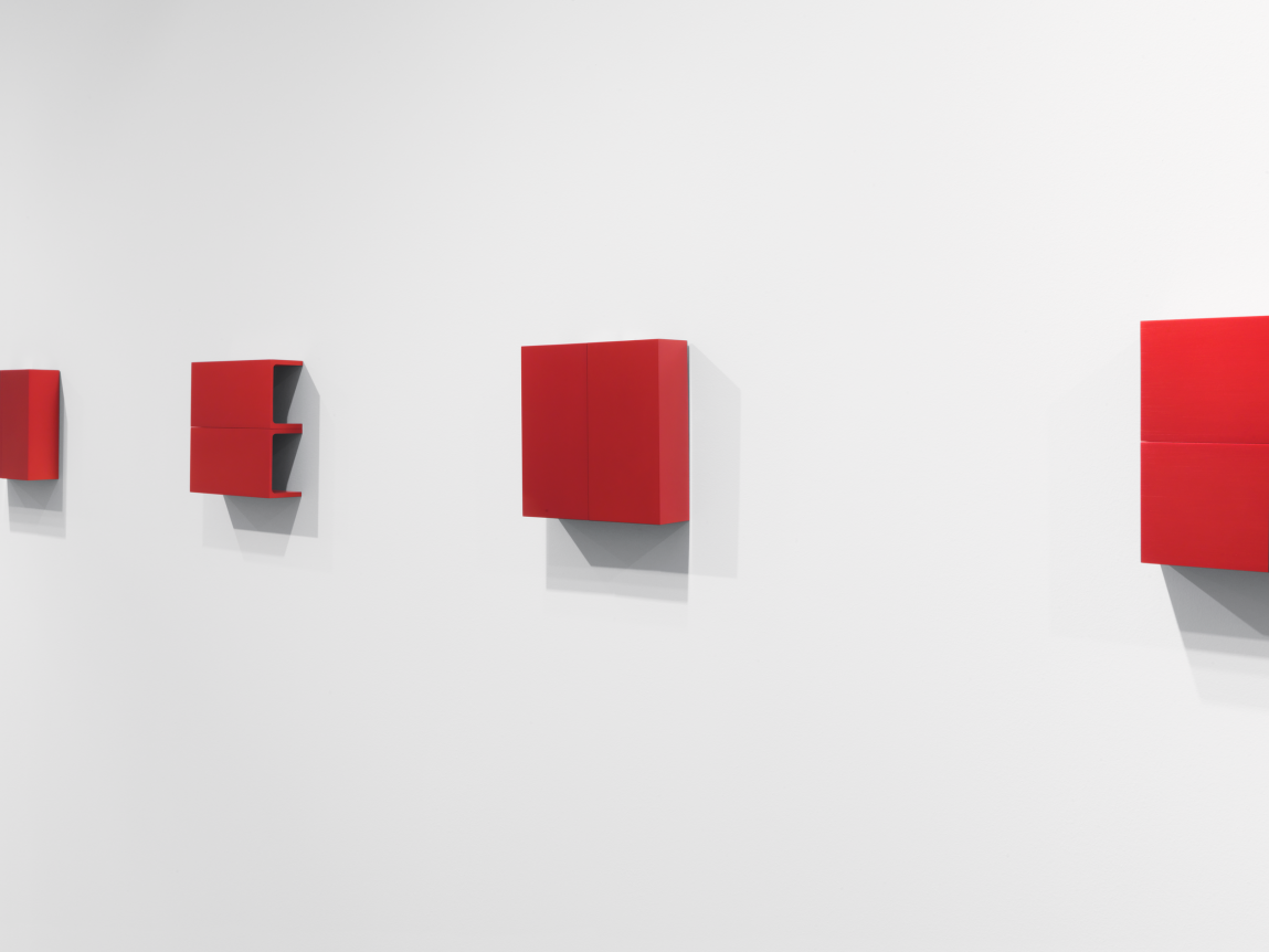 Untitled, 1992/2012 Anodized aluminum
