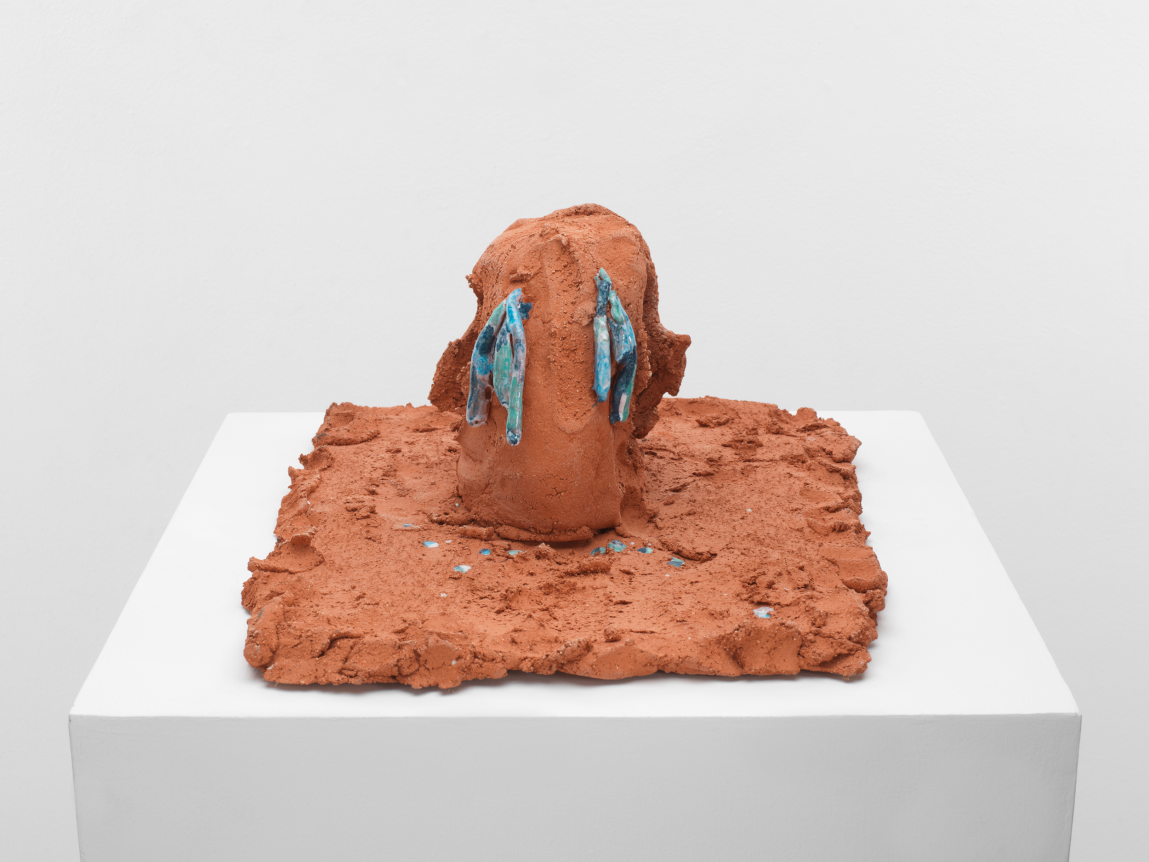 Kopf und Tränen, 2012, Glazed ceramic