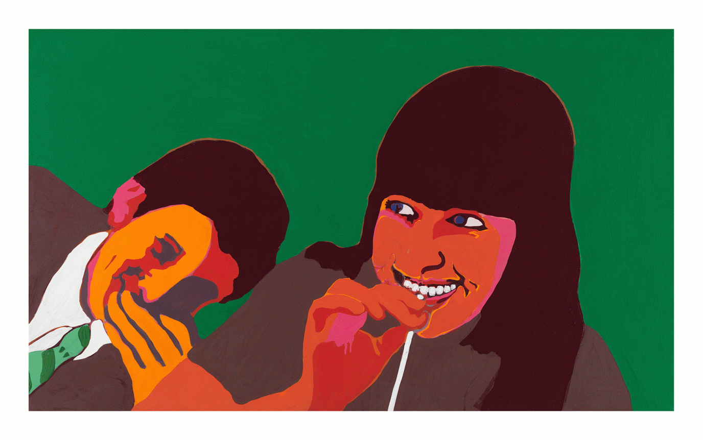 Rosalyn Drexler , Tony, Rosalyn, and John, 1967