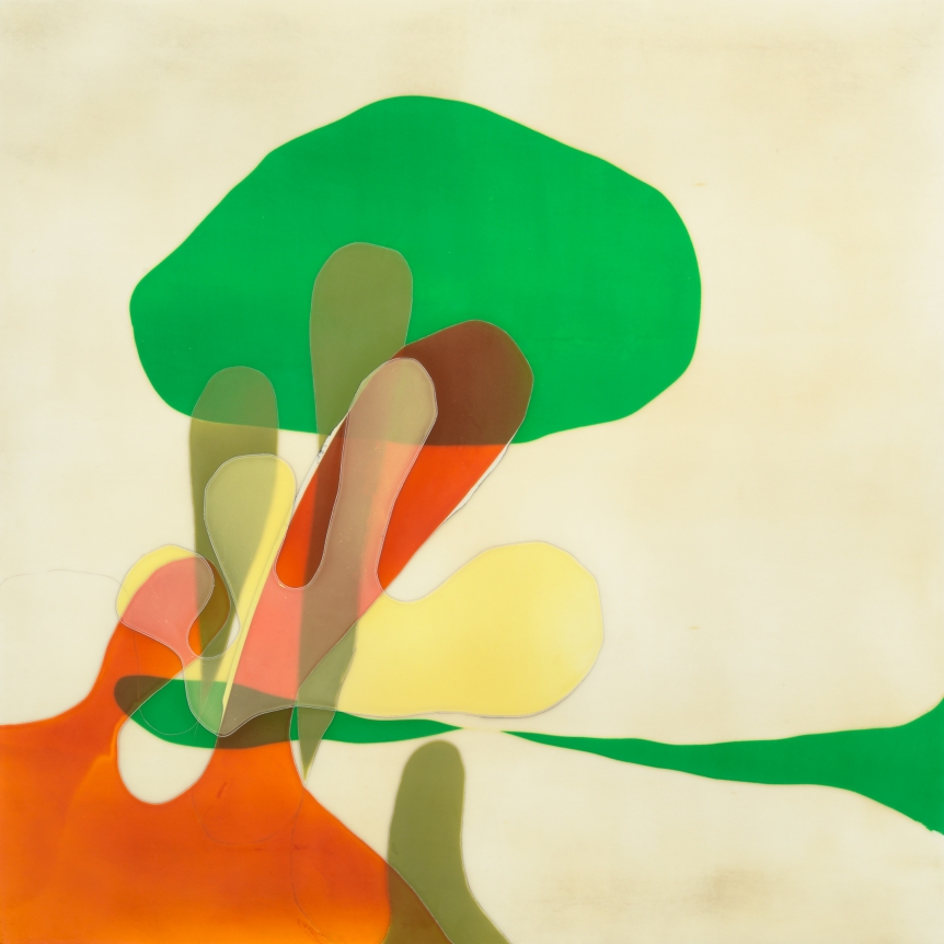I Know the Pieces Fit, 2012, Acrylic and polyurethane on panel