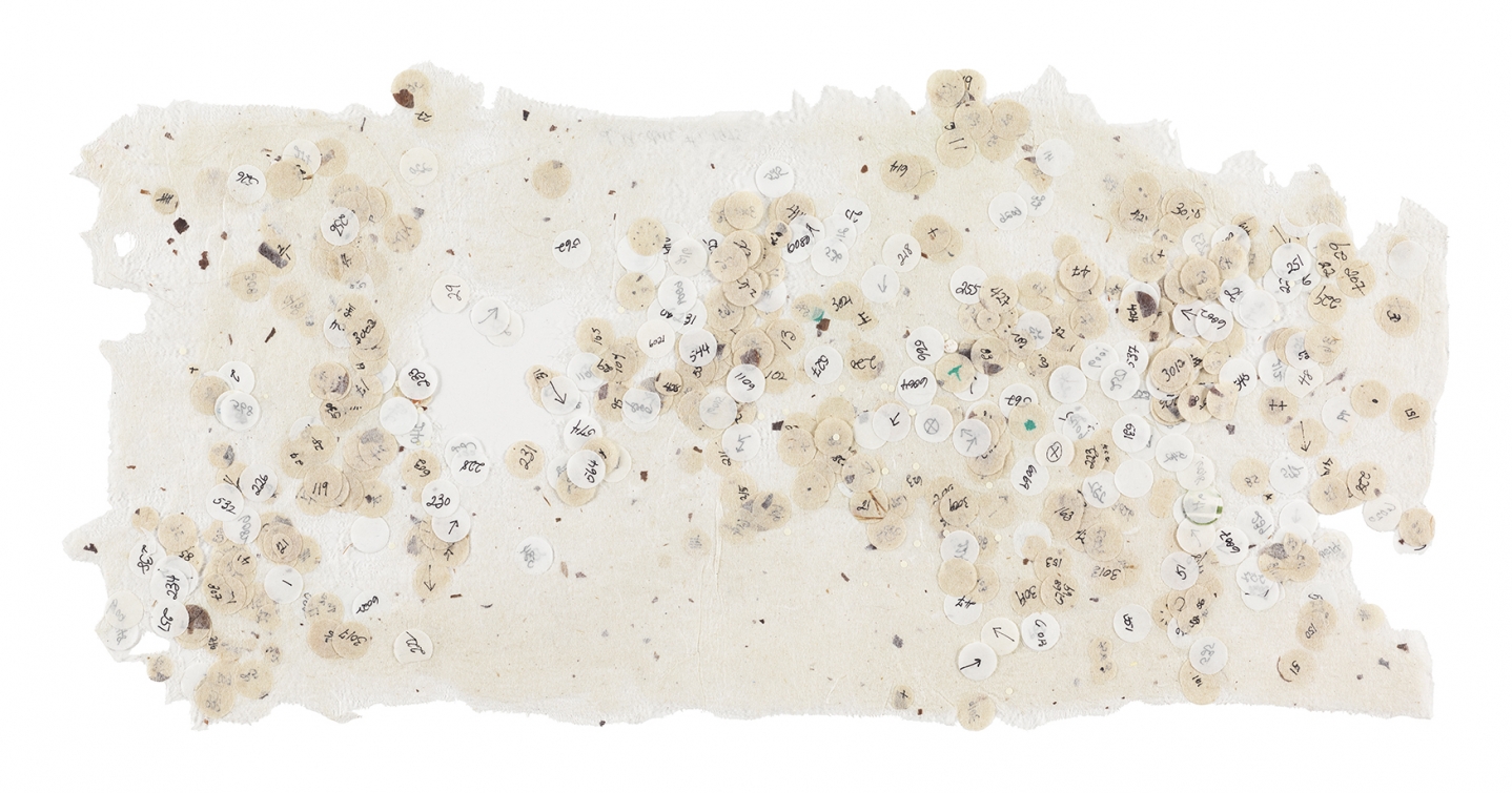 Howardena Pindell, Untitled #1, 1975